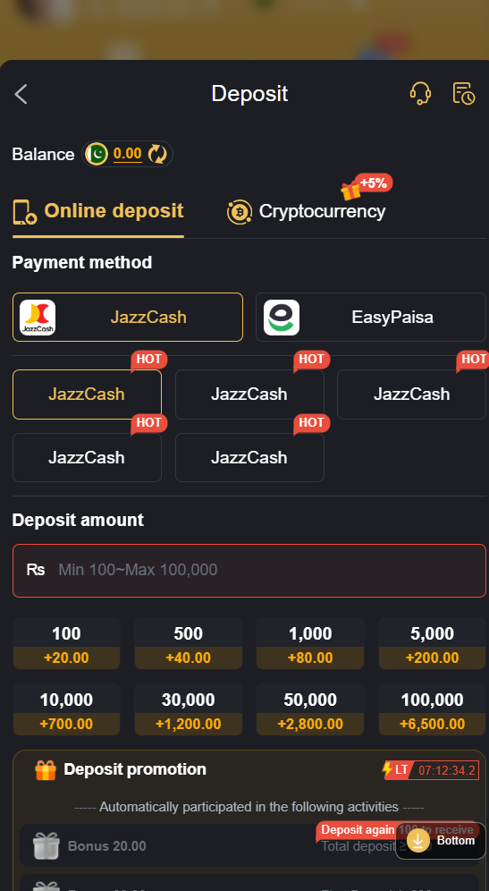 m999d game deposit image